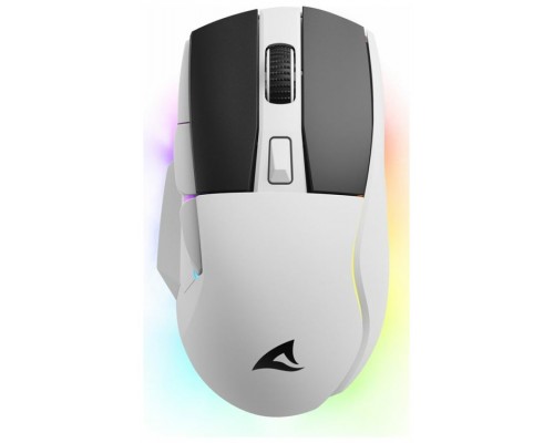 RATON GAMING SHARKOON SKILLER SGM50W BLANCO