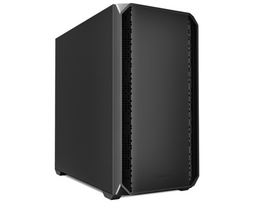 CAJA mATX GAMING SHARKOO MK2 4XVENT 120MM 3XUSB SN FUENTE NEGRO