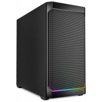 CAJA GAMING mATX SHARKOOM MK4 RGB 2XVENT 120MM 3XUSB SN FUENTE NEGRO