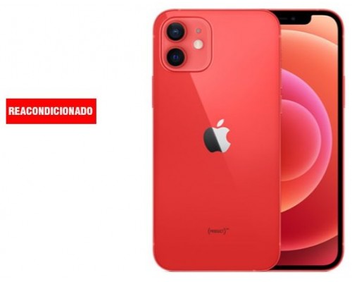 APPLE iPHONE 12 128GB RED REACONDICIONADO GRADO B (Espera 4 dias)