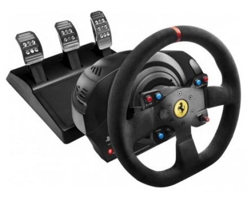 THRUSTMASTER VOLANTE + PEDALES T300 FERRARI INTEGRAL ALCANTARA EDITION PARA PS3/PS4/PC (4160652) (Espera 4 dias)