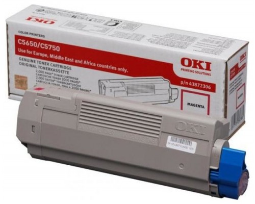 OKI C5650/C5750 Toner Magenta 2k