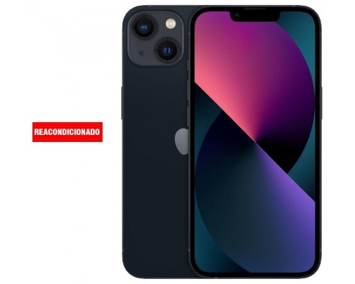 APPLE iPHONE 13 128GB MEDIANOCHE REACONDICIONADO GRADO B (Espera 4 dias)