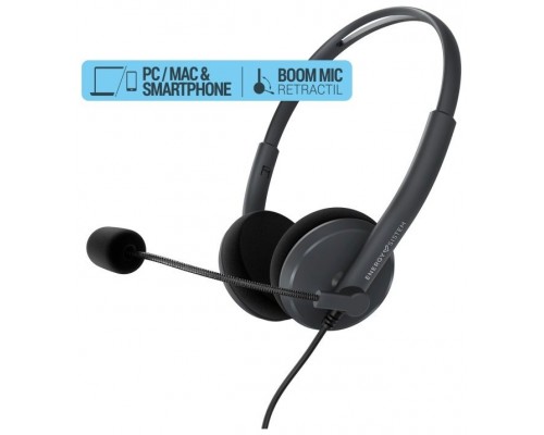 HEADSET ENERGY SISTEM OFFICE 2+ ANTHRACITE DIADEMA