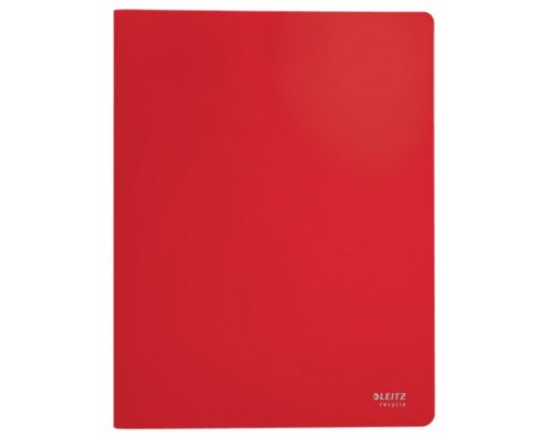 CARPETA POLIPROPILENO CON 40 FUNDAS A4 RECYCLE ROJO LEITZ 46770025 (Espera 4 dias)