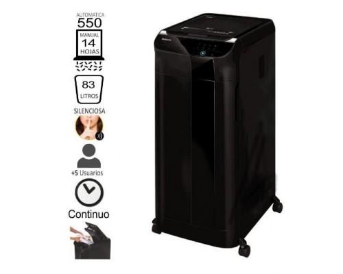 DESTRUCTORA AUTOMAX 550C FELLOWES 4963101 (Espera 4 dias)