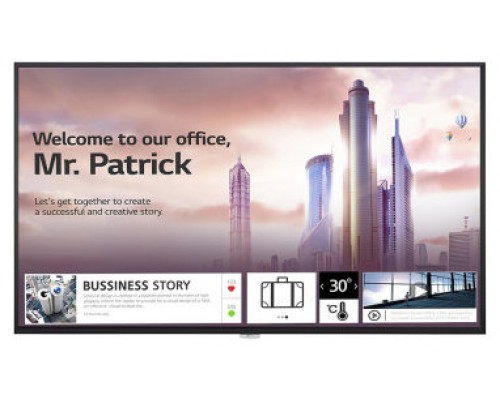 LG 49UH5F-H pantalla de señalización Pantalla plana para señalización digital 124,5 cm (49") IPS 4K Ultra HD Negro Procesador incorporado Web OS (Espera 4 dias)