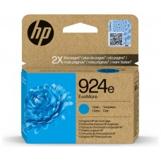 HP 924e Cartucho Cian OfficeJet Pro 8120, 8130 series