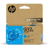 HP 937e Cartucho Cian OfficeJet Pro 9110b, 9120