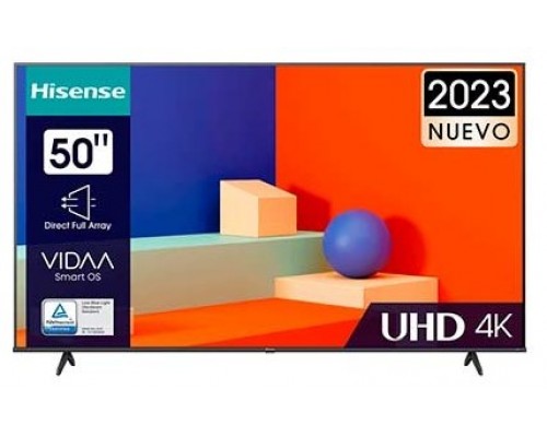 TV LED 50" HISENSE 50A6K 4K UHD Smart TV (Espera 4 dias)