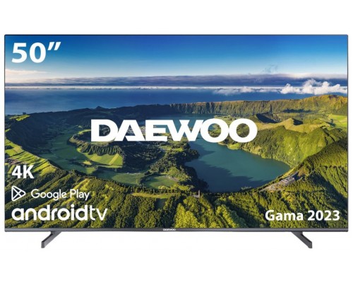 TV LED 50" DAEWOO 50DM62UA 4K UHD  ANDROID SMART TV  WIFI HDR10 HLG (Espera 4 dias)