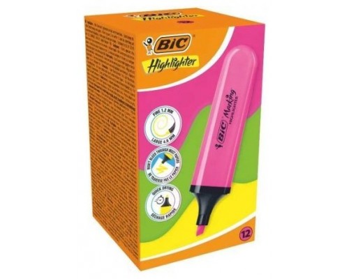 BIC-FLUORESCENTE FLA N PK 12