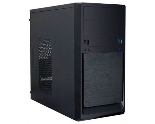 CAJA MICRO ATX SEMITORRE FONTE  UK6023  UNYKA  2XUSB 3.0 FA 500W BLACK (Espera 4 dias)