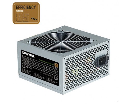 FUENTE ALIMENTACION ATX 300W UNYKA 85% EFICENCIA 12X12