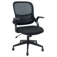 PIQUERAS Y CRESPO FOROL Silla Opti544 negra respaldo malla negro asiento 3D negro