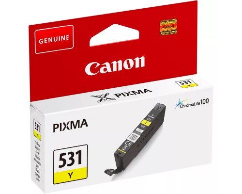 CARTUCHO TINTA AMARILLO CANON CLI-531Y (Espera 4 dias)