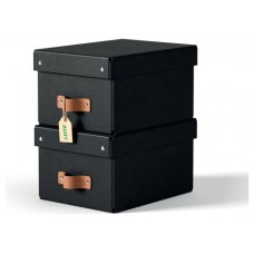 PACK 2 CAJAS DE ALMACENAMIENTO CARTÓN PEQUEÑA COLOR NEGRO LEITZ 61470095 (Espera 4 dias) PACK 2 CAJAS DE ALMACENAMIENTO CARTÓN PEQUEÑA COLOR NEGRO LEITZ 61470095 (Espera 4 dias)