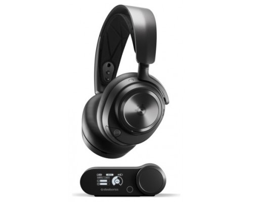 Steelseries Arctis Nova Pro Wireless Xbox Auriculares Inalámbrico y alámbrico Diadema Juego Bluetooth Base de carga Negro (Espera 4 dias)