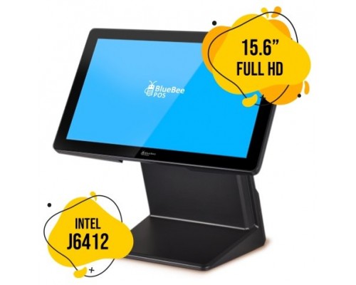 TPV TACTIL 15" BLUEBEE BB-06-15 PCAP/J6412 4GB RAM128GB SSD 4XUSB/2YW (Espera 4 dias)