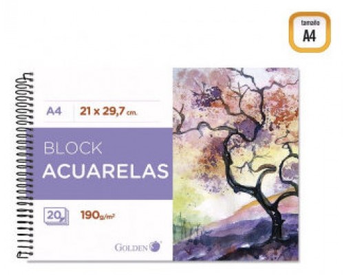 CUADERNO DIBUJO A3 ACUARELAS 24 HJS. 190GMS. HSWC WONDER ART BY PRYSE 6230032 (Espera 4 dias)