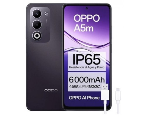 OPPO A5M 256GB 8GB DARK PURPLE OEU (Espera 4 dias)