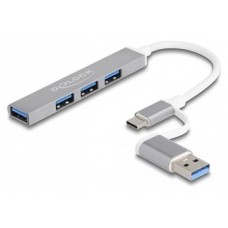 Delock Hub USB 4p C 7/  A a 3 x USB 2.0 A