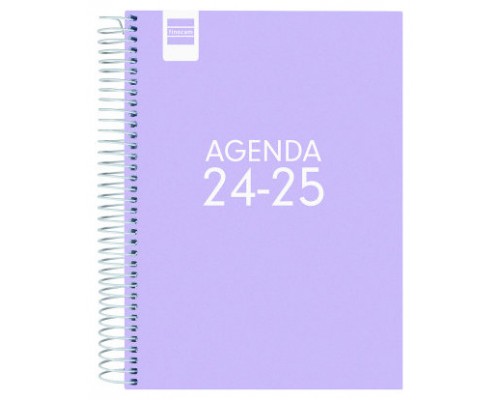 AGENDA ESCOLAR 2024-2025 4º 155X212 1 DÍA PÁGINA COOL LILA FINOCAM 645060825 (Espera 4 dias)