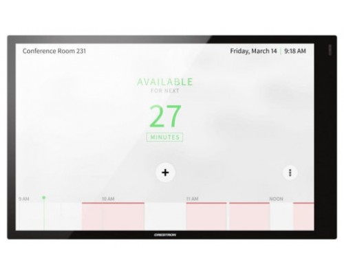 CRESTRON 10.1 IN. WALL MOUNT TOUCH SCREEN, BLACK SMOOTH (TSW-1070-B-S) 6510814 (Espera 4 dias)