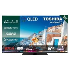 TV TOSHIBA 65" 65QA7D63DG UHD QLED ANDROIDTV PEANA