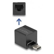 Delock Adaptador USB Type-CT a Gigabit LAN mini