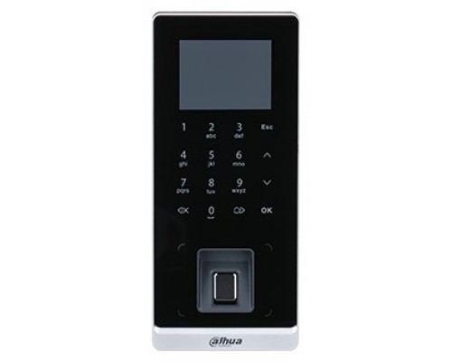 (DHI-ASI2212H-W) DAHUA LECTOR DE CONTROL DE ACCESO INTEGRADO  CONTRASEÑA+TARJETA+HUELLA+ACCESO REMOTO CON TECLADO Y PANTALLA LCD 2.4" (Espera 4 dias)