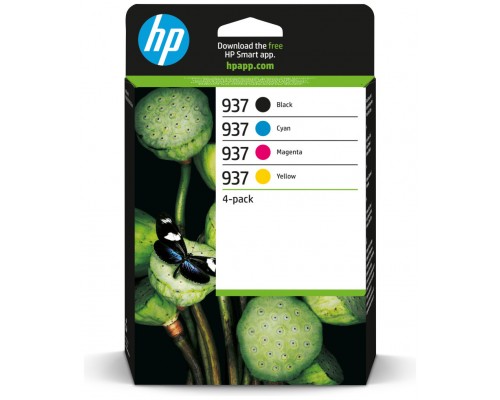 HP 937 PACK 4 COLORES CMYK