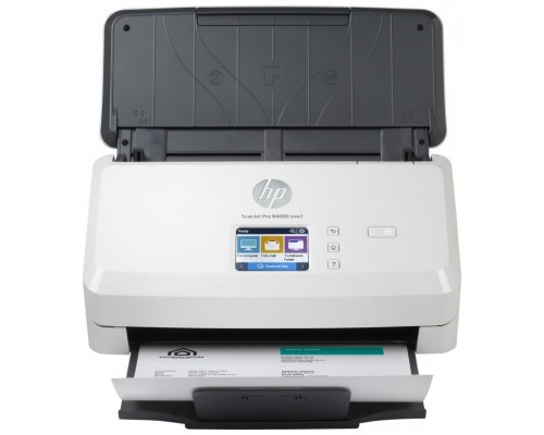 HP Scanjet Pro N4000 snw1 Escáner alimentado con hojas 600 x 600 DPI A4 Negro, Blanco (Espera 4 dias)