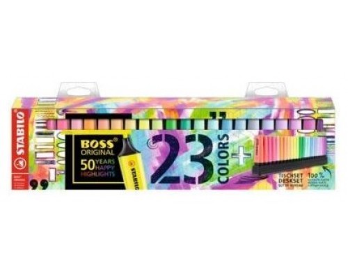 ESTUCHE DESKJET 23 BOSS COLORES SURTIDOS STABILO 7023-01-5 (Espera 4 dias)