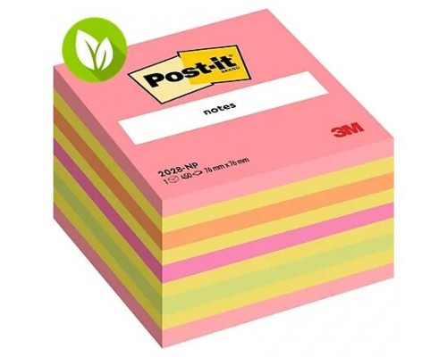 PACK 6 BLOCS 450 HOJAS NOTAS ADHESIVAS 76X76MM COLORES SURTIDOS 2028-OCPPX6 POST-IT 7100321804 (Espera 4 dias)