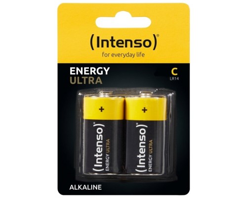 Intenso Pila Alcalina energy ultra CLR14 Pack-2