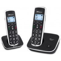 SPC 7609N Telefono DECT COMFORT KAISER DUO Negro