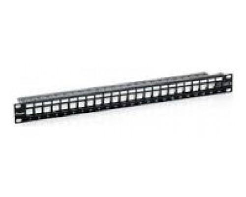 Patch Panel Vacio Cat.6 Apantallado 24 Puertos