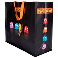 BOLSA DE COMPRA PAC-MAN (FANTASMAS) KONIX REDSTRING 78441120928 (Espera 4 dias)