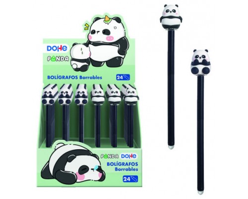 EXPOSITOR CON 24 BOLÍGRAFOS BORRABLES PANDA DOHE 79645 (Espera 4 dias)