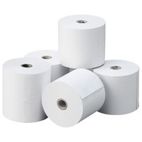 PAPEL TERMICO 80X80X12 MM 56GR - PAQUETE DE 8 ROLLOS - PAPEL TERMICO 80X80X12 MM 56GR - PAQUETE DE 8 ROLLOS -