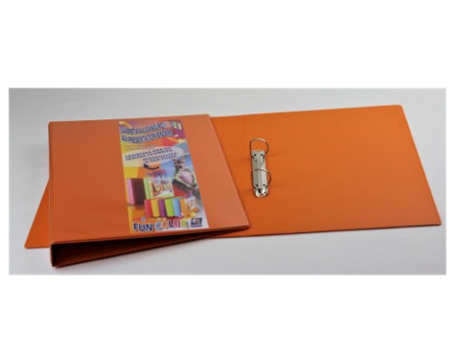 CARPETA DIN A4 2 ANILLAS MIXTAS 25MM NARANJA IBERPLAS 8425FCM213 (MIN28) (Espera 4 dias)