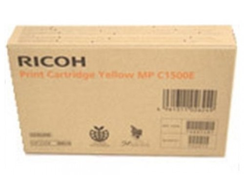 RICOH MPC 1500SP Tinta gel amarillo****