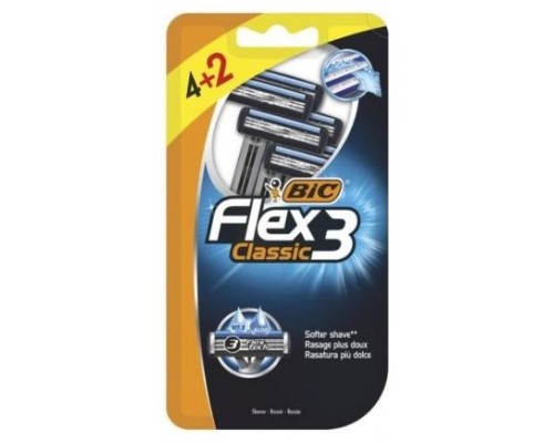 BIC-CUCHILLAS FLEX CL 3 6U