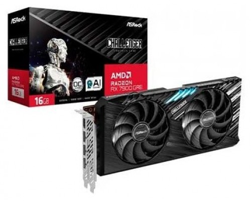 Asrock Challenger RX7900GRE CL 16GO AMD Radeon RX 7900 GRE 16 GB GDDR6 (Espera 4 dias)