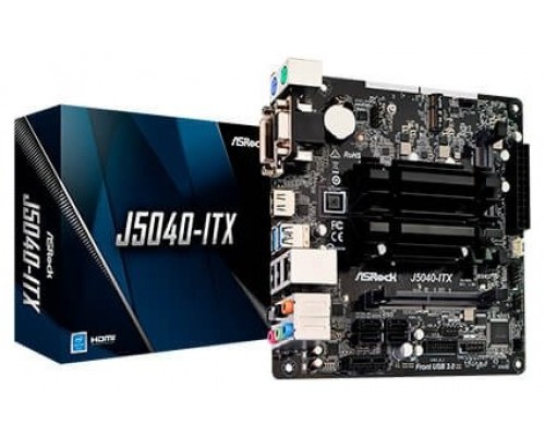 PLACA BASE ASROCK J5040-ITX INTEL QUAD CORE GEMINI LAKE