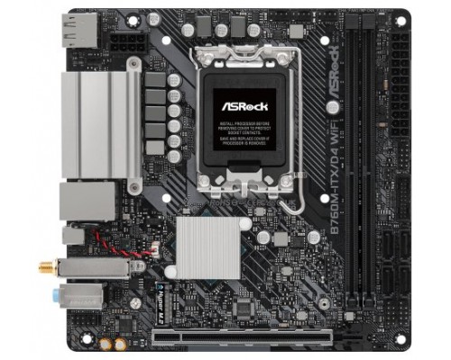 Asrock B760M-ITX/D4 WiFi Intel B760 LGA 1700 mini ITX (Espera 4 dias)