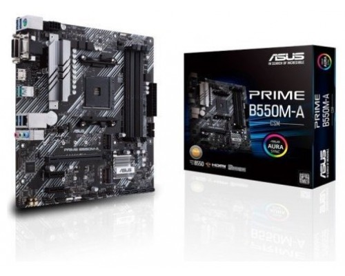 ASUS PRIME B550M-A AMD B550 Zócalo AM4 micro ATX (Espera 4 dias)