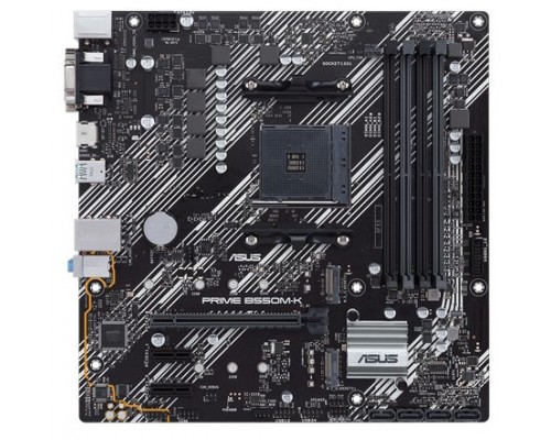 ASUS PRIME B550M-K AMD B550 Zócalo AM4 micro ATX (Espera 4 dias)