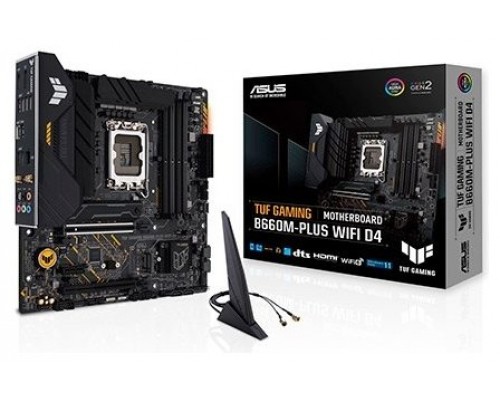 ASUS TUF GAMING B660M- PLUS WIFI D4 Intel B660 LGA 1700 micro ATX (Espera 4 dias)